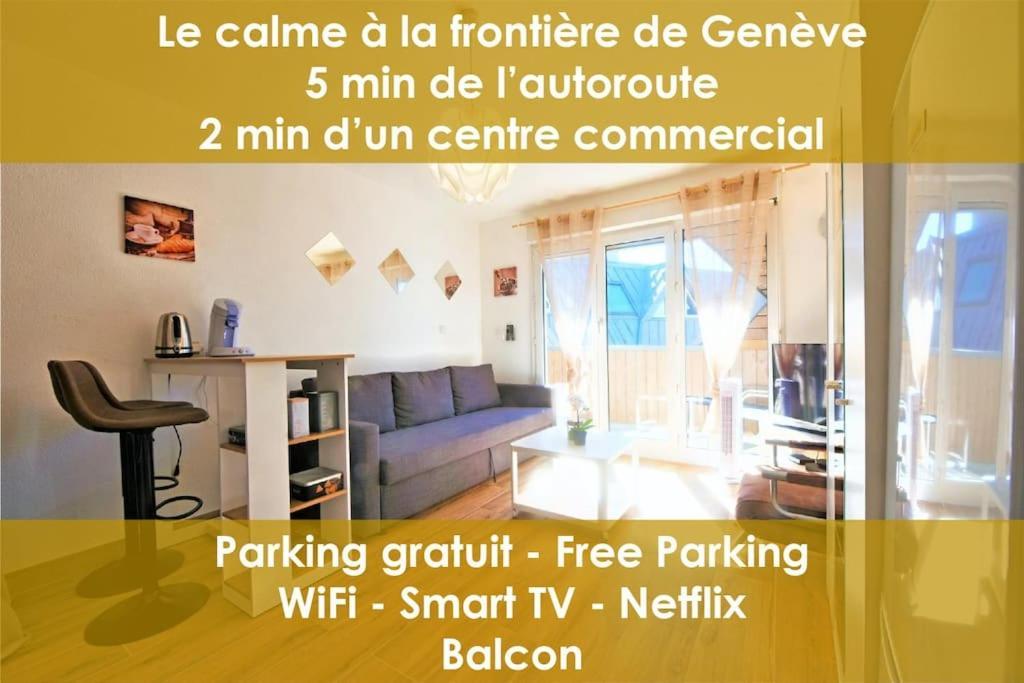 Embnb - Studio Near Geneva - S204,4 Etrembieres Dış mekan fotoğraf